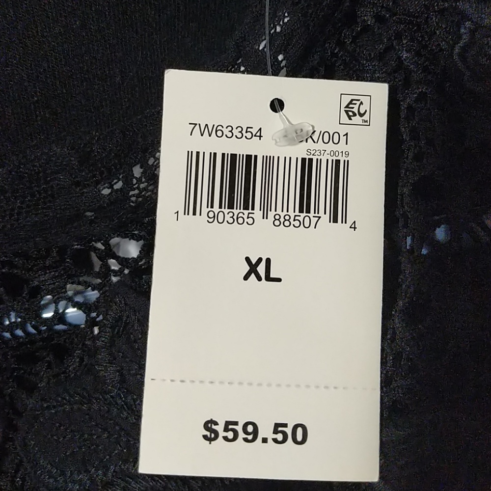 Lucky Brand black lace top - Picture 6 of 12